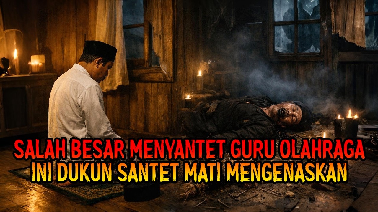 SALAH BESAR MENYANTET GURU OLAHRAGA INI DUKUN SANTET MATI MENGENASKAN