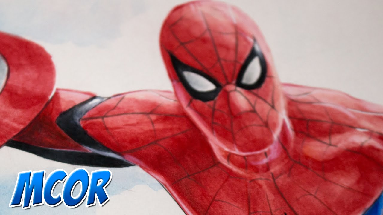 Dibujando a Spider-Man - Capitan America 3: Civil War - YouTube