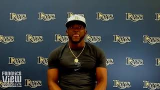 Vidal Brujan talks Being Top Rays Prospect, Playing Outfield, Speed Impact & Wander Franco