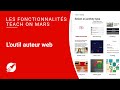 Loutil auteur web  teach on mars