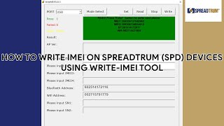 نحوه نوشتن IMEI در دستگاه های Spreadtrum (SPD) با استفاده از ابزار WriteIMEI - [romshillzz]