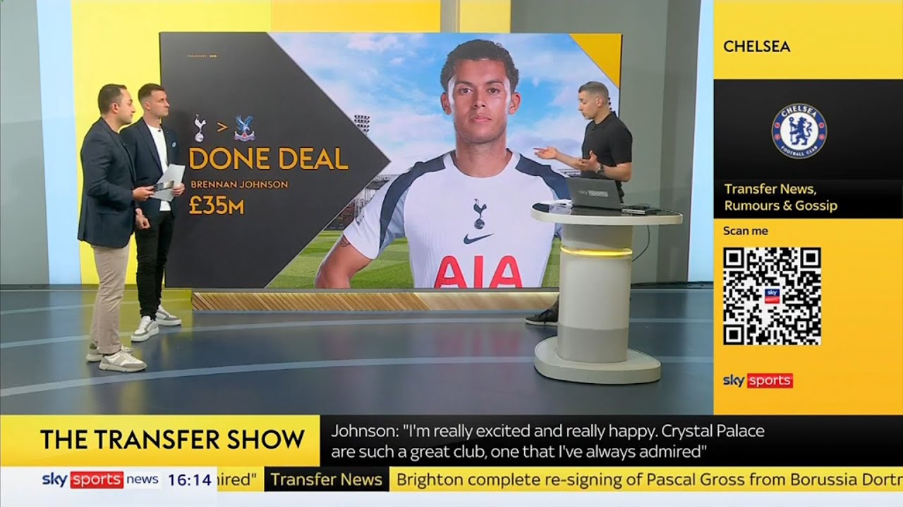 Crystal Palace Sign Brennan Johnson In Club Record Deal! Semenyo Deal Not Signed Yet! To Man City!!!