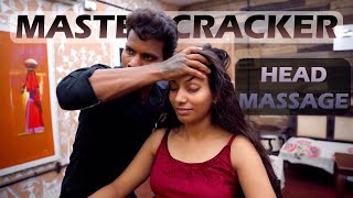 Intense Head Massage ASMR by Master Cracker | Pure Bliss &amp; Relaxation Therapy