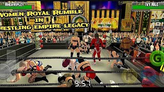 WOMEN'S ROYAL RUMBLE IN WRESTLING EMPIRE LEGACY - Matdickes games  screenshot 2