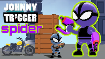 Johnny Trigger game new Outfit unlocked | Spider skin and  Amazing Gun unlocked