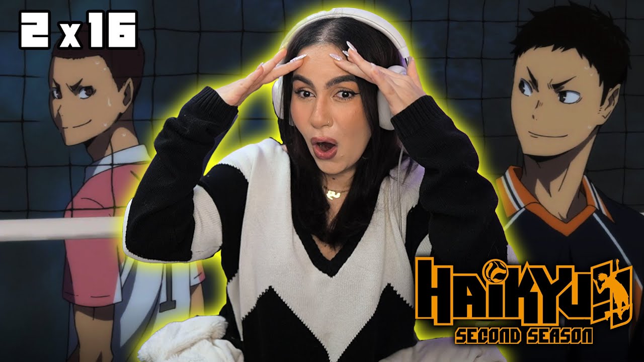 KARASUNO vs The LITTLE GIANT!!!│HAIKYUU Season 2 Episode 16 REACTION