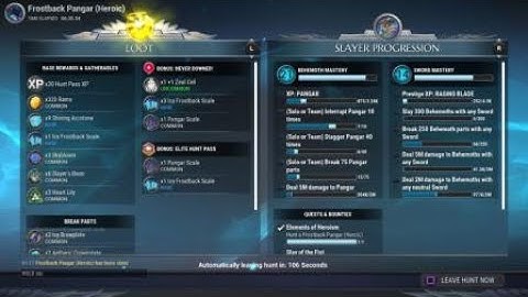 Dauntless: Hunting Frostback Pangar (Heroic)