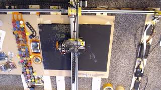 Panther Eye Painting Paintbot Time-Lapse