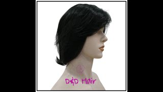 Wig Gondrong - D&D300707 - Black - Wig Pria