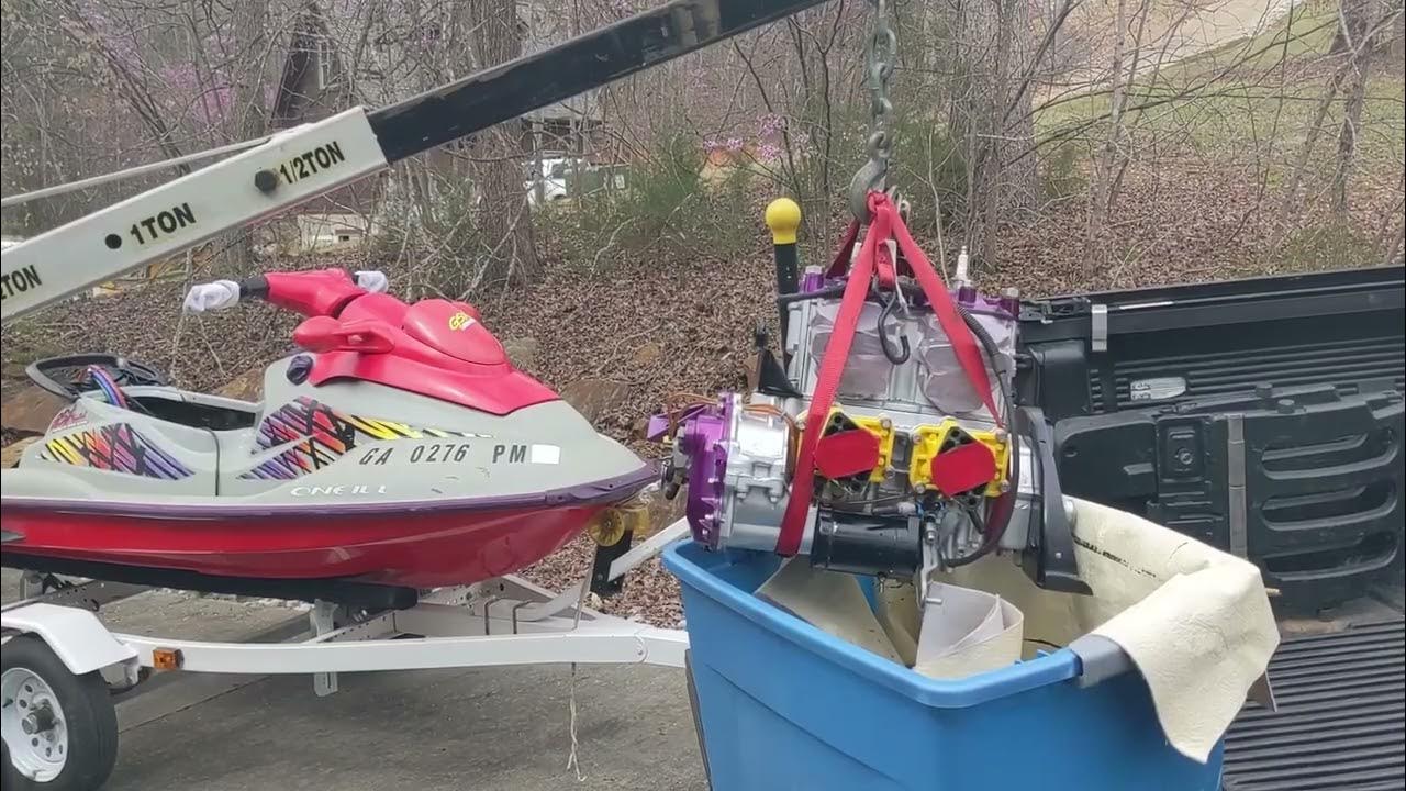 Sea-Doo Install 951 Engine - Gray Ghost Resurrection - YouTube
