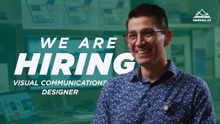 WE'RE HIRING: Visual Communications Designer