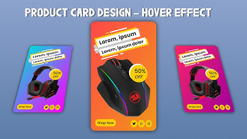 Simple Product Card using HTML & CSS | Responsive Product Card Design