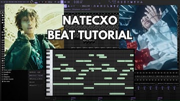 How NATECXO makes HARD AMBIENT BEATS for CHE & SLUMP6S | FL Studio Tutorial