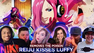 Reiju Kisses Luffy ! Removes The Poison ! Reaction Mashup
