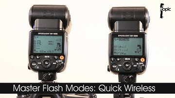 Nikon SB-5000 Speedlight - How to set-up the optical wireless system