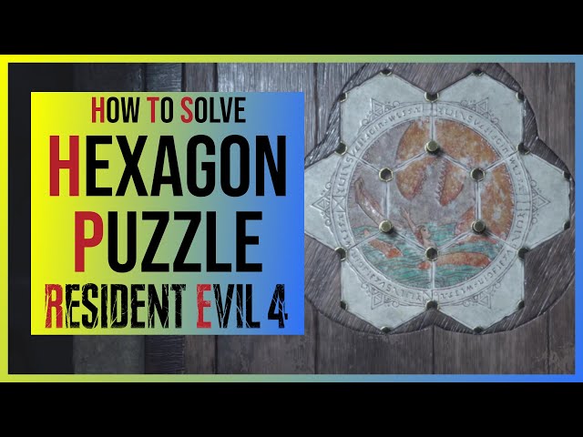 Resident Evil 4 remake hexagon stone pedestal puzzle solution guide -  Polygon