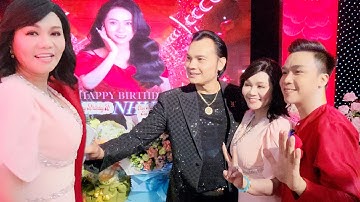 NSƯT Kim Tiểu Long Ngọc Huyền Ngân Tuấn Phượng Hằng Khánh Bình hội nghộ sinh nhật Ns Thy Nhung