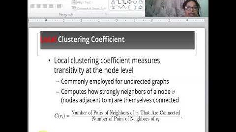 Transitivity and Reciprocity Video