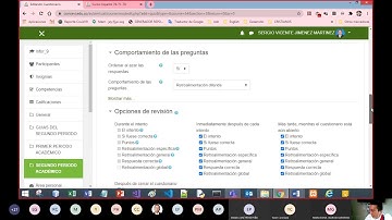 Crear Examen en el aula virtual Moodle 3.8