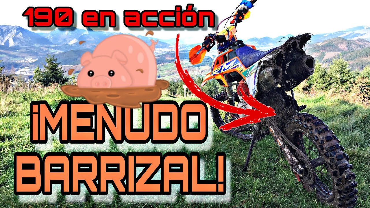 RUTA POR EL BARRO EN PIT BIKE / RM 190 TORNADO