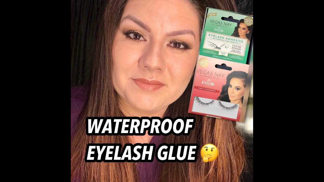 VEGAS NAY GLUE & LASHES REVIEW, TUTORIAL & CHECK-IN