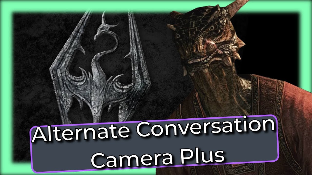 Switch Camera During Dialogue at Skyrim Special Edition Nexus