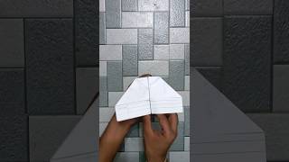 Paper Plane Test ✈️🔥 | Long Distance Flight Challenge#paper #shorts