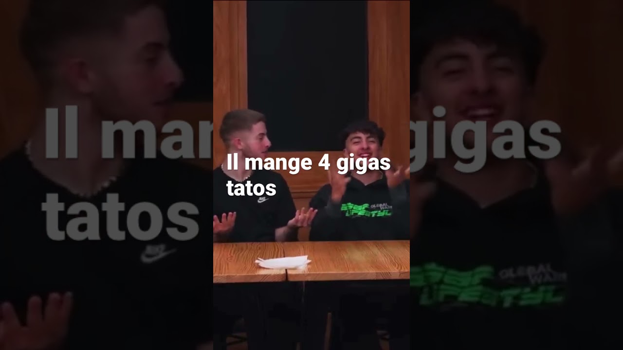 Il mange 4 giga tacos ( c un monstre )