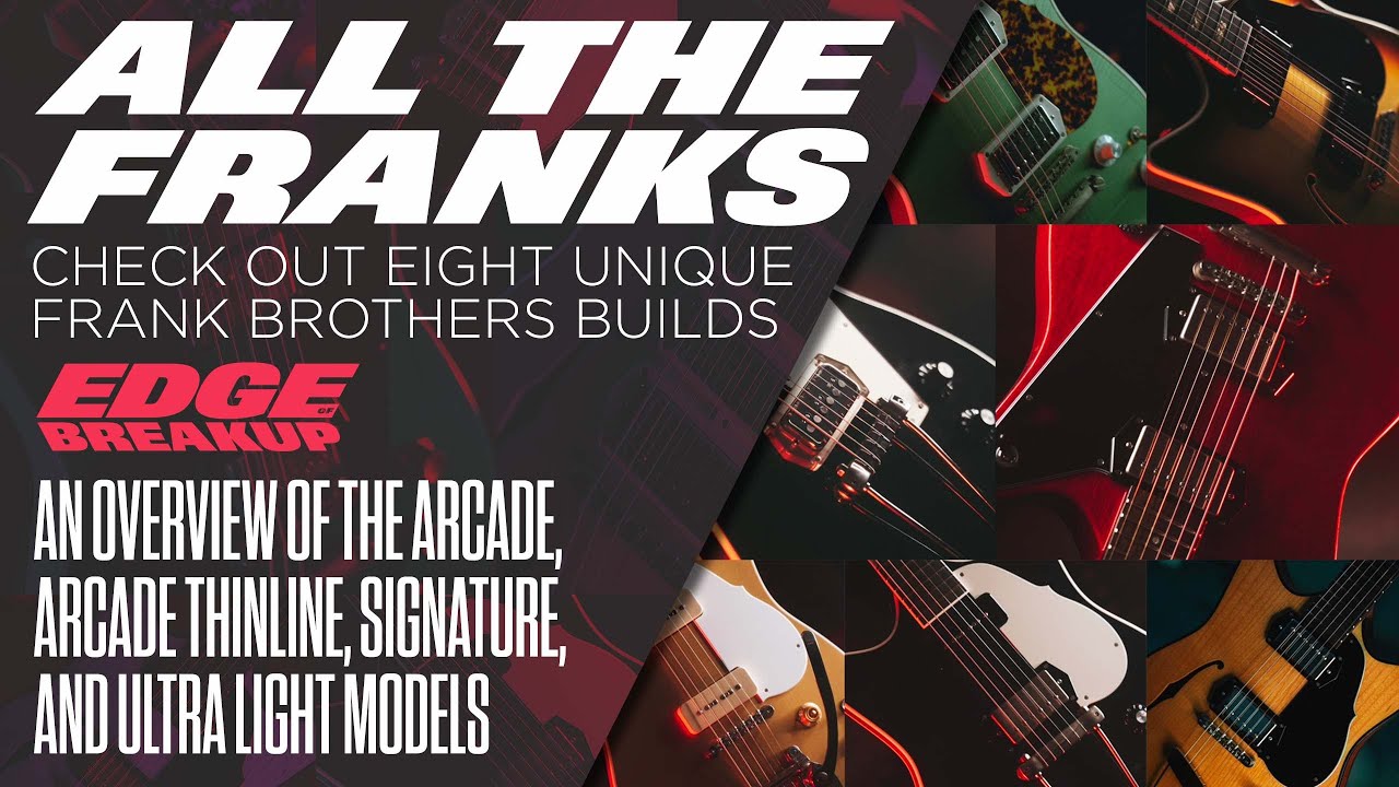 All The Frank Brothers Guitars // Check Out 8 Unique Custom Shop