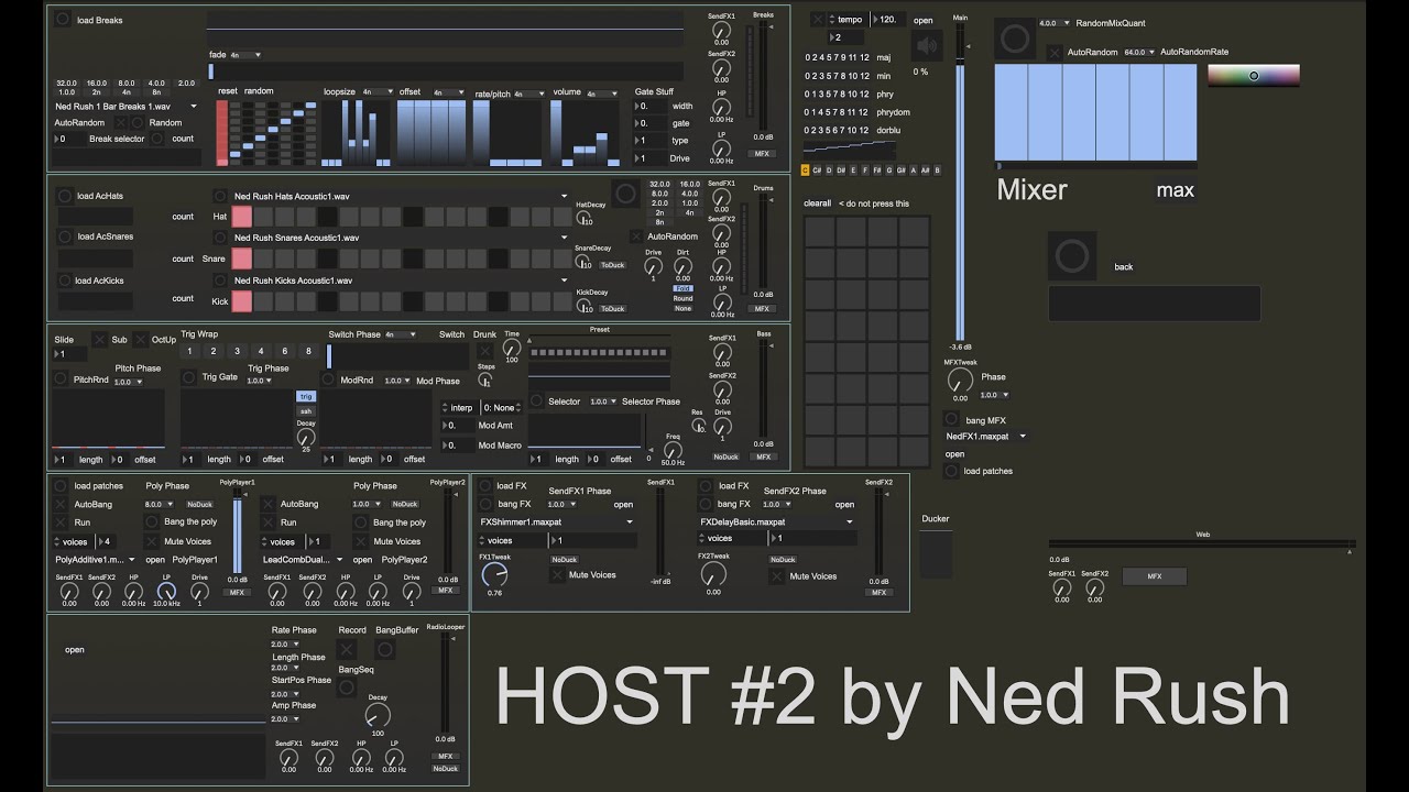 NED RUSH LIVE - HOST 2 - 