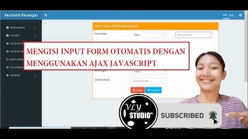 Mengisi input form otomatis dengan menggunakan ajax javascript