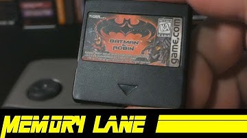 Batman & Robin for GAME.COM (Memory Lane)