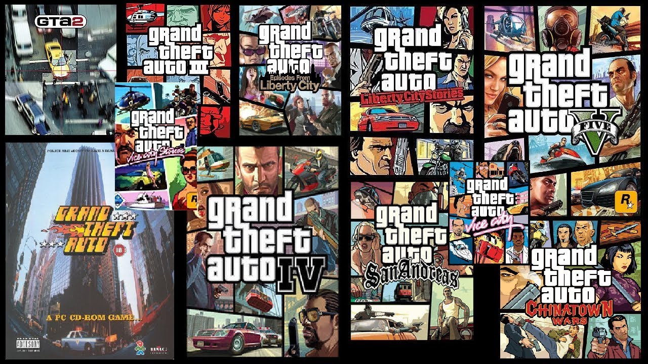 list of all grand theft auto games