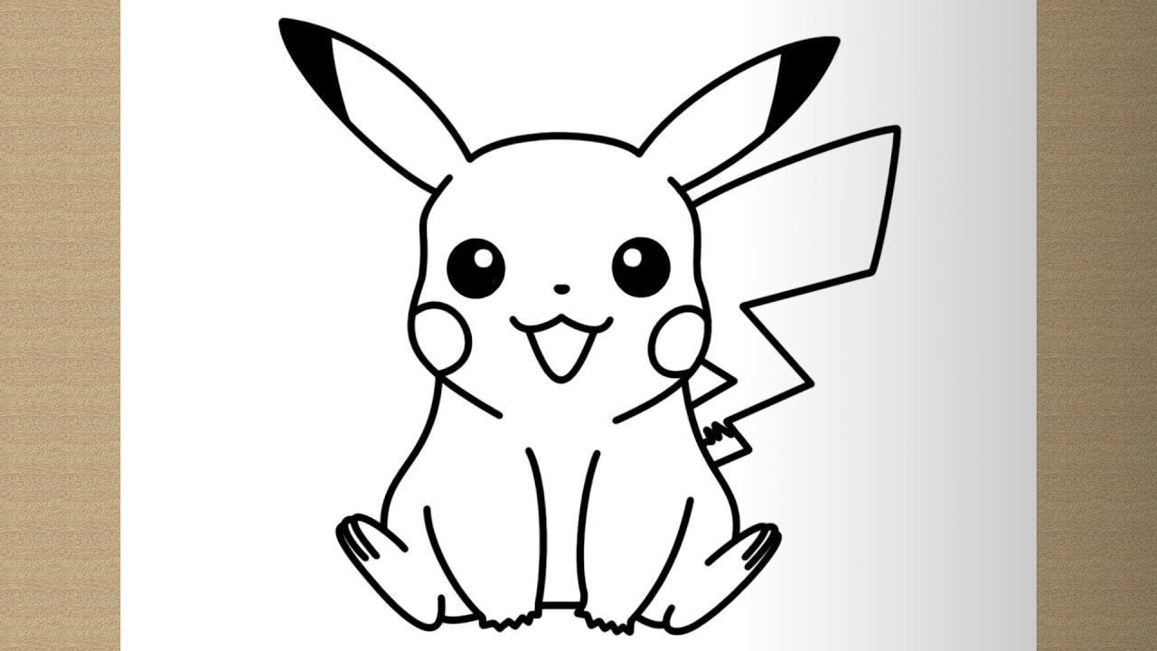 how to draw pikachu, pokemon step 7  Desenho pikachu, Pikachu pikachu,  Pokémon desenho