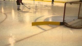 Hockey training aid www.goalieband.net screenshot 5