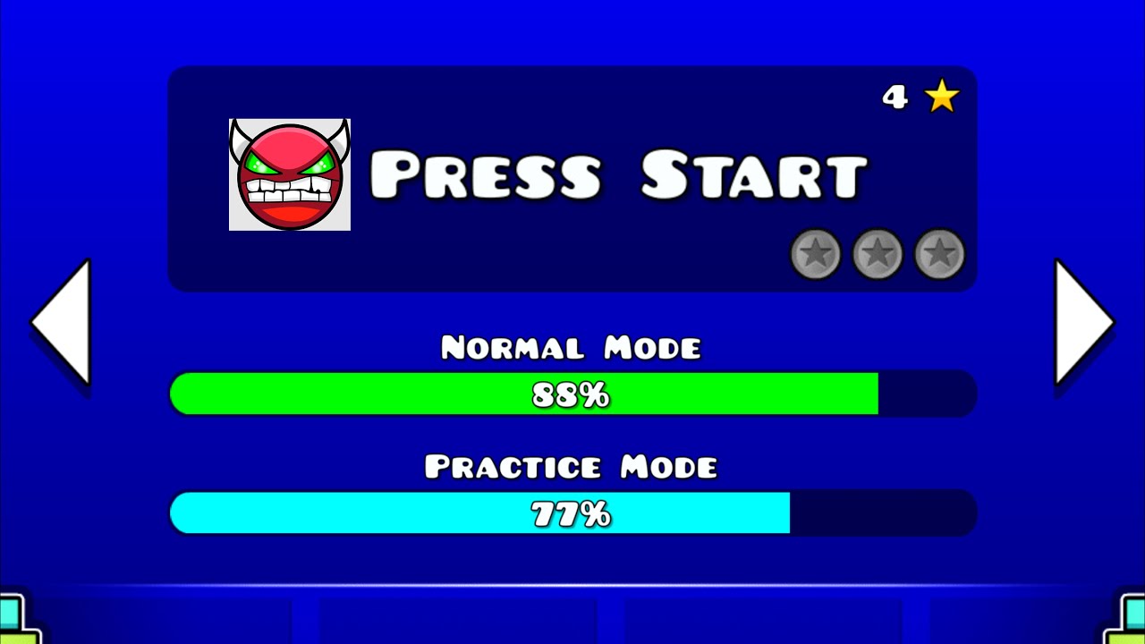 Geometry Dash Subzero Press Start x1-x999 - YouTube