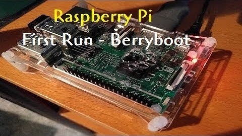 Berryboot First Run - Raspberry Pi 101  (Getting Started with the Raspberry Pi) Part 6