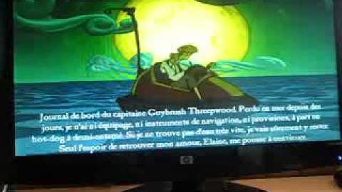 Amiga OS 4.1 : ScummVM running Curse of Monkey Island