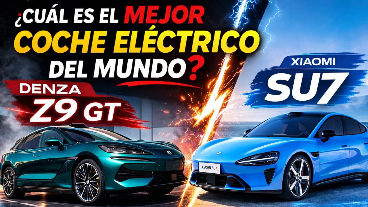 BYD Denza Z9 GT vs Xiaomi Su7: ¿Cuál es el mejor coche eléctrico del mundo?