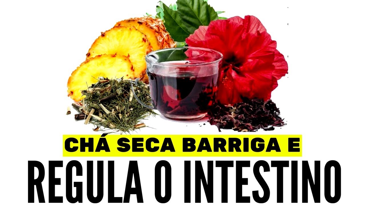 CHÁ DE HIBISCO SECA BARRIGA e ainda REGULA O INTESTINO e DESINCHA o ...