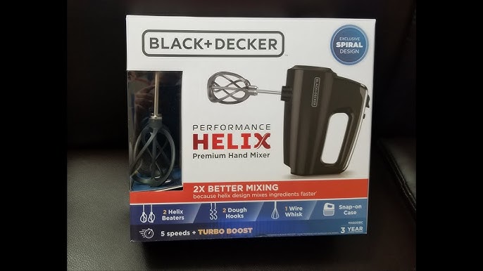 BLACK+DECKER Helix Hand Mixer Review: it really takes the cake!! 