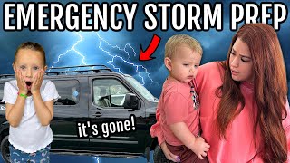 A HUGE Storm is COMING! *we need help*