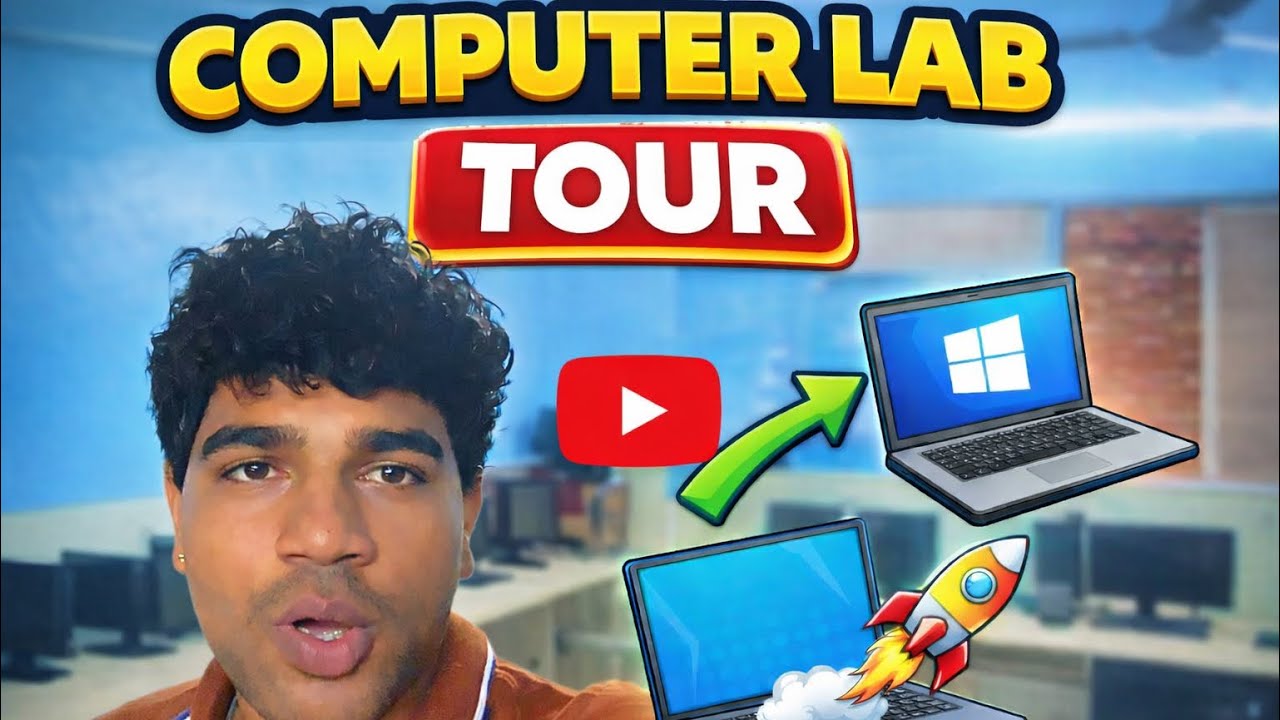 Computer Lab Tour | Modern Computer Lab for Students 💻 - YouTube