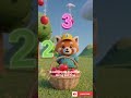 Count 1 to 5 with Pip! 🍎🧺 Apple Catching Song for Kids #shorts #learncounting #numbers1to5