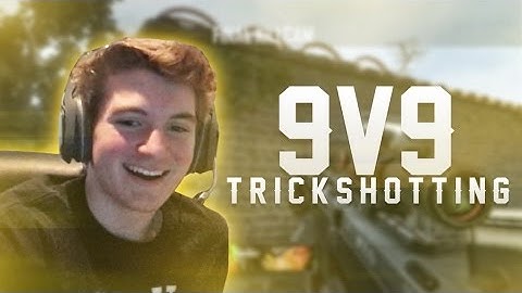 CRAZY WINDOW SHOT!! - BO2 9v9 Trickshotting