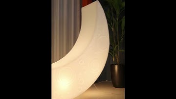 Diff Crescent Moon Floor Lamp-DF7021