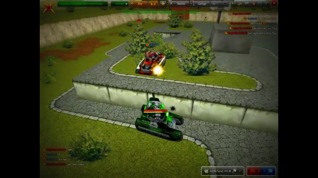 1v1 DejanSavic2000 vs laretank