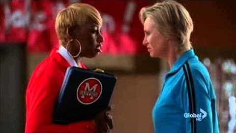 Hilarious Coach Roz Lee vs Sue Sylvester Funniest part #Glee