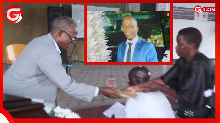 MASKINI DADA wa MWANACHUO TUMAINI ALIYEJIUA MBELE ya JENEZA LA KAKA'AKE - TUMAINI WAMPA RAMBIRAMBI