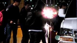 121101 2AM 일본출국 조권 중심 leaving for Japan JoKwon focus